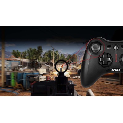 Маніпулятор ігровий WRL FORCE GC30 V2 BLACK MSI Маніпулятор ігровий WRL FORCE GC30 V2 BLACK MSI