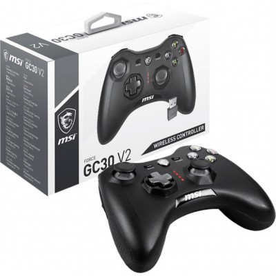 Маніпулятор ігровий WRL FORCE GC30 V2 BLACK MSI Маніпулятор ігровий WRL FORCE GC30 V2 BLACK MSI