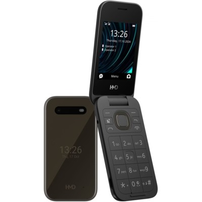 Мобільний телефон HMD 2660 4G FLIP DS Black Мобільний телефон HMD 2660 4G FLIP DS Black