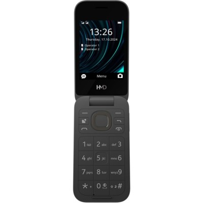 Мобільний телефон HMD 2660 4G FLIP DS Black Мобільний телефон HMD 2660 4G FLIP DS Black