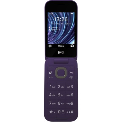 Мобільний телефон HMD 2660 4G FLIP DS Violet Мобільний телефон HMD 2660 4G FLIP DS Violet