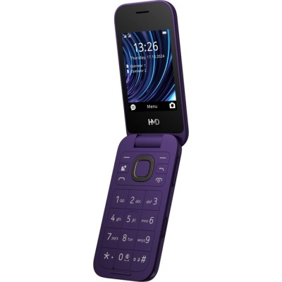 Мобільний телефон HMD 2660 4G FLIP DS Violet Мобільний телефон HMD 2660 4G FLIP DS Violet