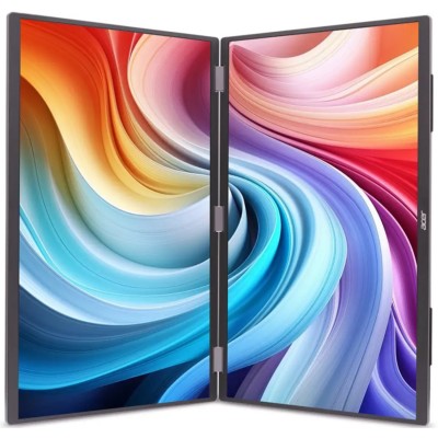 Монітор ACER 18.5" Dual Portable PD193QEbmiuux (UM.XP3EE.E02) IPS FHD 100Hz HDMI 2*USB-C VESA MM Монітор ACER 18.5" Dual Portable PD193QEbmiuux (UM.XP3EE.E02) IPS FHD 100Hz HDMI 2*USB-C VESA MM