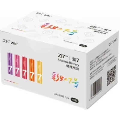 Набір батарейок Xiaomi MiJia Alkaline Battery AAA 40 шт. (BHR6740CN)