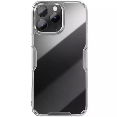 TPU чохол Nillkin Nature Pro Series для Apple iPhone 16 Pro Max (6.9") Безбарвний (прозорий) TPU чохол Nillkin Nature Pro Series для Apple iPhone 16 Pro Max (6.9") Безбарвний (прозорий)