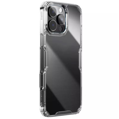 TPU чохол Nillkin Nature Pro Series для Apple iPhone 16 Pro Max (6.9") Безбарвний (прозорий) TPU чохол Nillkin Nature Pro Series для Apple iPhone 16 Pro Max (6.9") Безбарвний (прозорий)