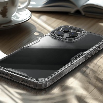 TPU чохол Nillkin Nature Pro Series для Apple iPhone 16 Pro Max (6.9") Безбарвний (прозорий) TPU чохол Nillkin Nature Pro Series для Apple iPhone 16 Pro Max (6.9") Безбарвний (прозорий)