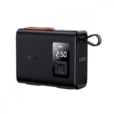 Автомобільний Насос Baseus Mega EnergyPump Series Dual Cylinder Wireless (CRNL060001) Black