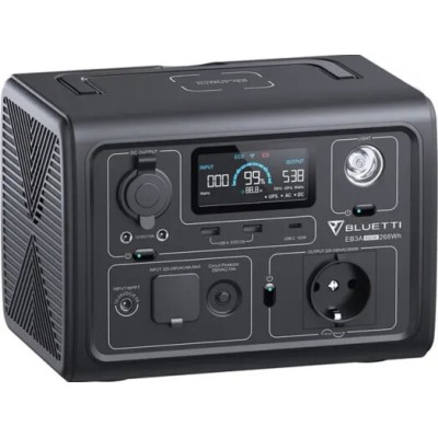 Зарядна станція Bluetti EB3A 600W/268WH EU Зарядна станція Bluetti EB3A 600W/268WH EU