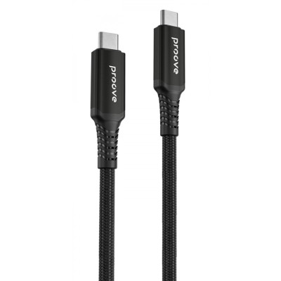 Кабель Proove Speed Line Type-C To Type С 240W USB 4.0 (1m) (CCSL60002201) Black