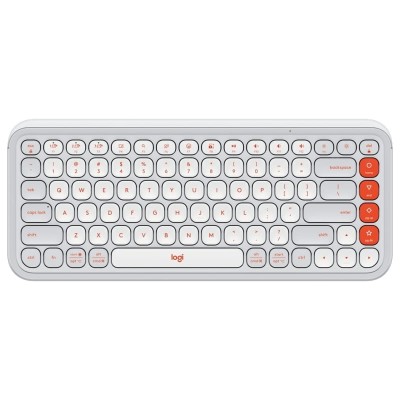 Клавiатура бездротова Logitech Pop Icon Keys Off White (920-013072) Клавiатура бездротова Logitech Pop Icon Keys Off White (920-013072)