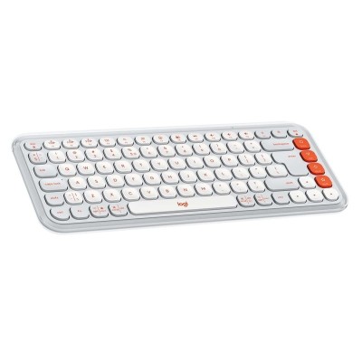 Клавiатура бездротова Logitech Pop Icon Keys Off White (920-013072) Клавiатура бездротова Logitech Pop Icon Keys Off White (920-013072)