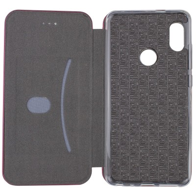 Кожаный чехол (книжка) Classy для Xiaomi Redmi Note 5 Pro / Note 5 (DC) Бордовый Кожаный чехол (книжка) Classy для Xiaomi Redmi Note 5 Pro / Note 5 (DC) Бордовый