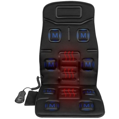 Масажна накидка на крісло NAIPO Portable Seat Cushion with Vibration and Heat з підігрівом та вібрацією (MGC-168) Масажна накидка на крісло NAIPO Portable Seat Cushion with Vibration and Heat з підігрівом та вібрацією (MGC-168)