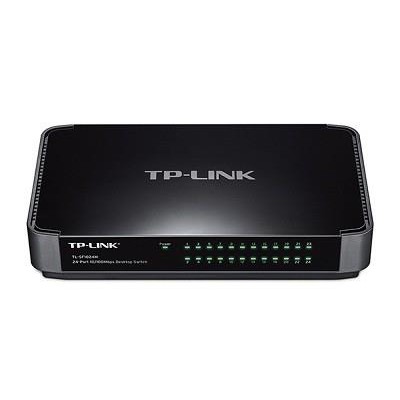 Мережеве обладнання, 24-портовий 10 / 100Mbps настільний комутатор, TL-SF1024M TP-LINK Мережеве обладнання, 24-портовий 10 / 100Mbps настільний комутатор, TL-SF1024M TP-LINK
