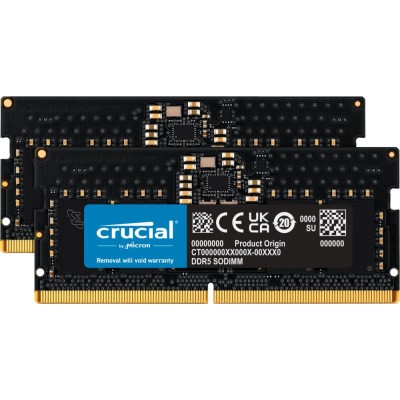 Набір з двох модулів пам'яті 128GB DDR5-5600 SO KIT2 CT2K64G56C46S5 CRUCIAL