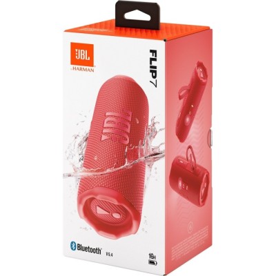 Портативна акустика JBL Flip 7 (JBLFLIP7RED) Red