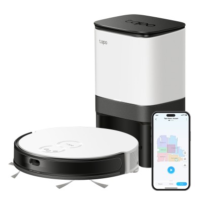 Робот-пилосос TP-LINK Tapo RV20 Max Plus LiDAR MagSlim та станцією самоочищення Робот-пилосос TP-LINK Tapo RV20 Max Plus LiDAR MagSlim та станцією самоочищення