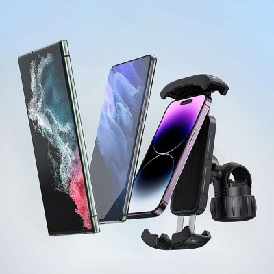 Тримач для велосипеда Baseus QuickGo Series (C40561500113-00) Black