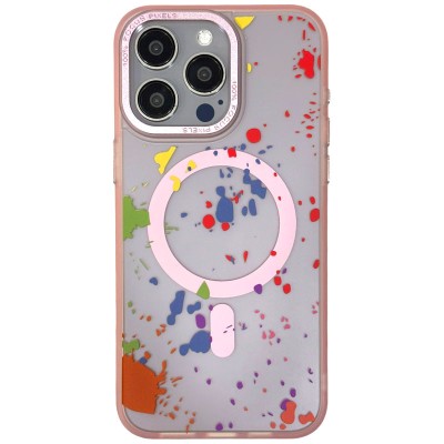 Чехол TPU+PC Flush with MagSafe для Apple iPhone 12 Pro / 12 (6.1") Baby pink Чехол TPU+PC Flush with MagSafe для Apple iPhone 12 Pro / 12 (6.1") Baby pink