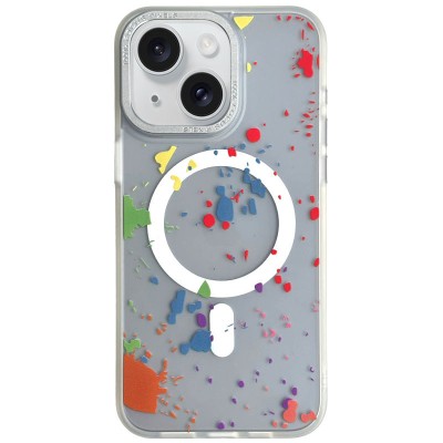 Чехол TPU+PC Flush with MagSafe для Apple iPhone 15 (6.1") White Чехол TPU+PC Flush with MagSafe для Apple iPhone 15 (6.1") White