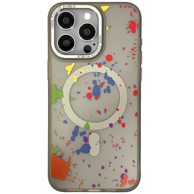 Чехол TPU+PC Flush with MagSafe для Apple iPhone 15 Pro Max (6.7") Titanium grey Чехол TPU+PC Flush with MagSafe для Apple iPhone 15 Pro Max (6.7") Titanium grey