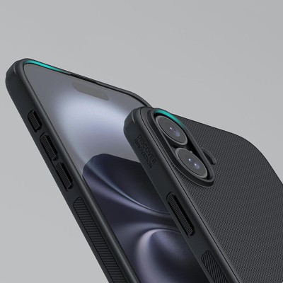 Чохол Nillkin Matte Magnetic Pro для Apple iPhone 16 (6.1") Чорний / Black Чохол Nillkin Matte Magnetic Pro для Apple iPhone 16 (6.1") Чорний / Black