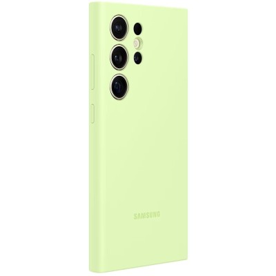 Чохол-накладка Samsung S24 Ultra Silicone Case EF-PS928TGEGWW LIGHT GREEN Чохол-накладка Samsung S24 Ultra Silicone Case EF-PS928TGEGWW LIGHT GREEN