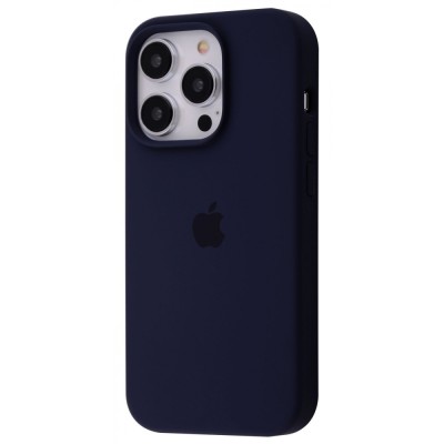 Чохол Silicone Case Full iPhone 13 Pro midnight blue