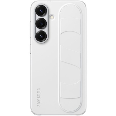 Чохол-накладка Samsung S25 Standing Grip EF-GS931CWEGWW / White Чохол-накладка Samsung S25 Standing Grip EF-GS931CWEGWW / White