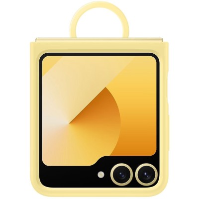 Чохол-накладка Samsung Flip 6 Silicone Case (EF-PF741TYEGUA) Yellow Чохол-накладка Samsung Flip 6 Silicone Case (EF-PF741TYEGUA) Yellow