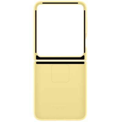 Чохол-накладка Samsung Flip 6 Silicone Case (EF-PF741TYEGUA) Yellow Чохол-накладка Samsung Flip 6 Silicone Case (EF-PF741TYEGUA) Yellow