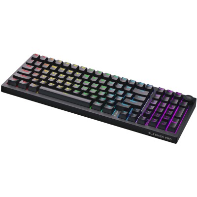 Бездротова клавіатура Proove Gaming Slicker Pro (Ukraine Layout) (WKSLP0022401) black