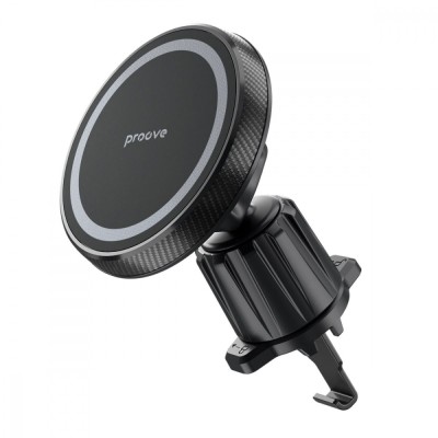 Автомобільний тримач Proove Carbon Magnetic Air Outlet Car Mount (CHCM00000001) Black