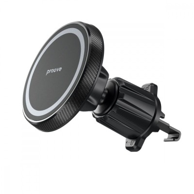 Автомобільний тримач Proove Carbon Magnetic Air Outlet Car Mount (CHCM00000001) Black