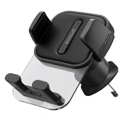 Автомобільний тримач Proove Crystal Clamp Air Outlet Car Mount (CHCC00000001) Black Автомобільний тримач Proove Crystal Clamp Air Outlet Car Mount (CHCC00000001) Black