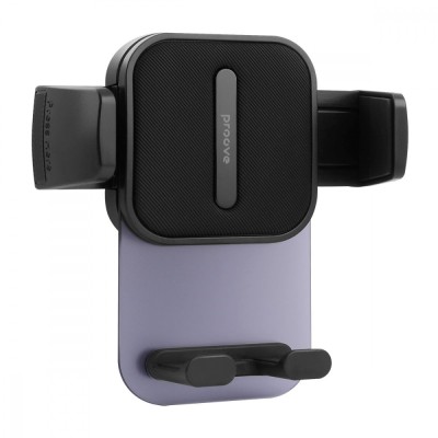 Автомобільний тримач Proove Crystal Clamp Air Outlet Car Mount (CHCC00000001) Black Автомобільний тримач Proove Crystal Clamp Air Outlet Car Mount (CHCC00000001) Black