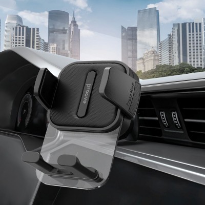 Автомобільний тримач Proove Crystal Clamp Air Outlet Car Mount (CHCC00000001) Black Автомобільний тримач Proove Crystal Clamp Air Outlet Car Mount (CHCC00000001) Black