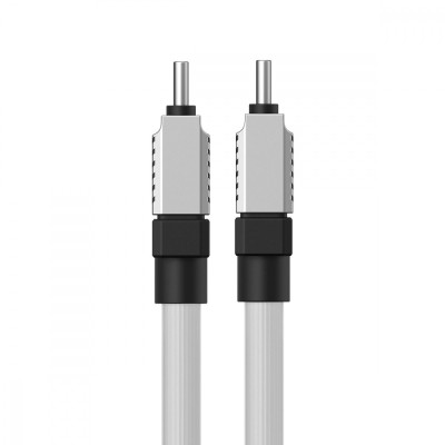 Кабель Baseus CoolPlay Series Type-C To Type-C 100W (2m) CAKW000302 White