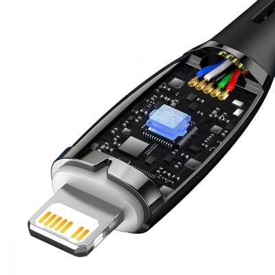 Кабель Baseus Glimmer Series Fast Charging Type-C to Lightning 20W (1m) CADH000001 black Кабель Baseus Glimmer Series Fast Charging Type-C to Lightning 20W (1m) CADH000001 black