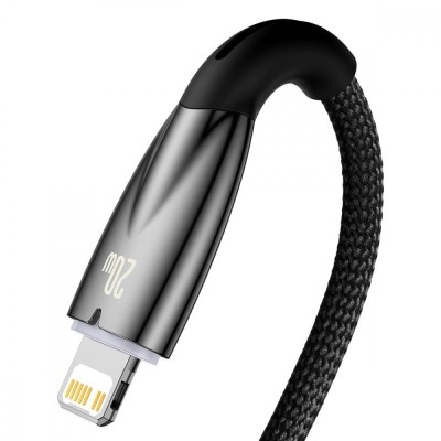 Кабель Baseus Glimmer Series Fast Charging Type-C to Lightning 20W (1m) CADH000002 white Кабель Baseus Glimmer Series Fast Charging Type-C to Lightning 20W (1m) CADH000002 white