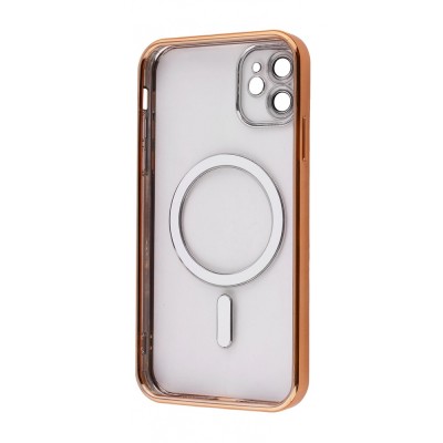 Чохол Metal Matte Case with Magnetic Ring iPhone 11 silver