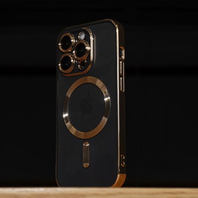 Чохол Metal Matte Case with Magnetic Ring iPhone 13 Pro Max black