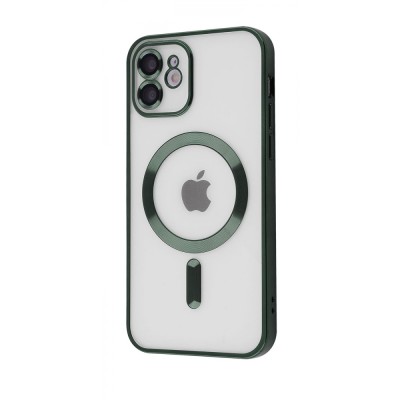 Чохол Metal Matte Case with Magnetic Ring iPhone 14 Pro dark green