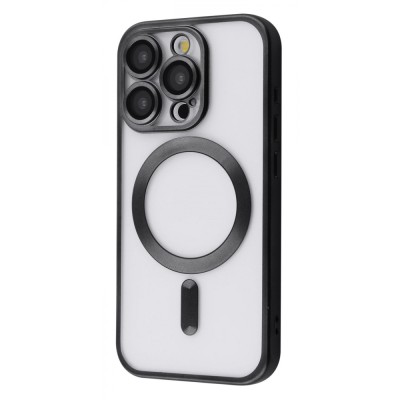 Чохол Metal Matte Case with Magnetic Ring iPhone 15 Pro Max black
