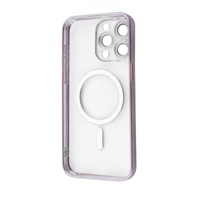 Чохол Metal Matte Case with Magnetic Ring iPhone 15 Pro Max white titanium