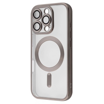 Чохол Metal Matte Case with Magnetic Ring iPhone 16 Pro Max natural titanium