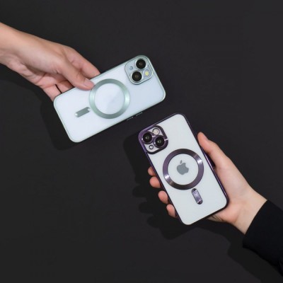 Чохол Metal Matte Case with Magnetic Ring iPhone 16 Pro Max white titanium