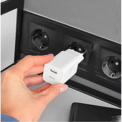 Зарядний Пристрій Baseus (CCALL-BX02) White