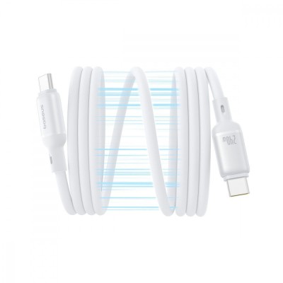 Кабель Baseus PicoGo Magnetic Liquid Silicone Type-C to Type-C 240W (1m) (P10376800311-00) blue Кабель Baseus PicoGo Magnetic Liquid Silicone Type-C to Type-C 240W (1m) (P10376800311-00) blue